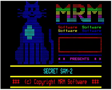 Secret Sam - Adventure 2 (1983)(MRM)[SECRET] screen shot title